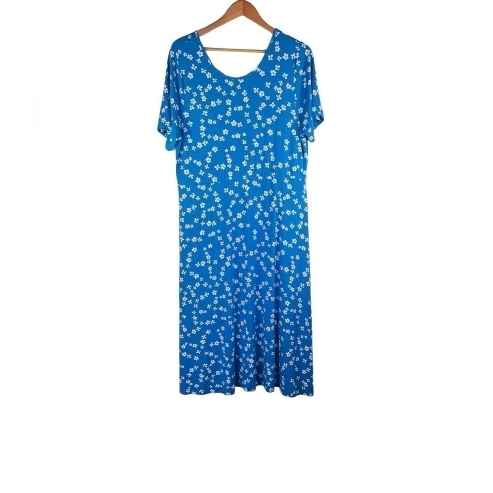 New Draper James Tammy T Shirt Dress in Ditsy Daisy Size XL